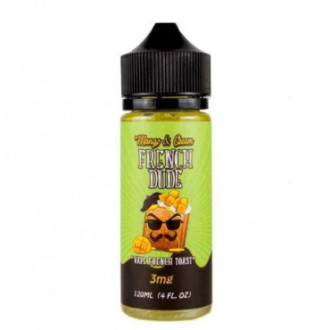 Mango and Cream French Dude Vape Juice by Vape Breakfast Classics 120ml